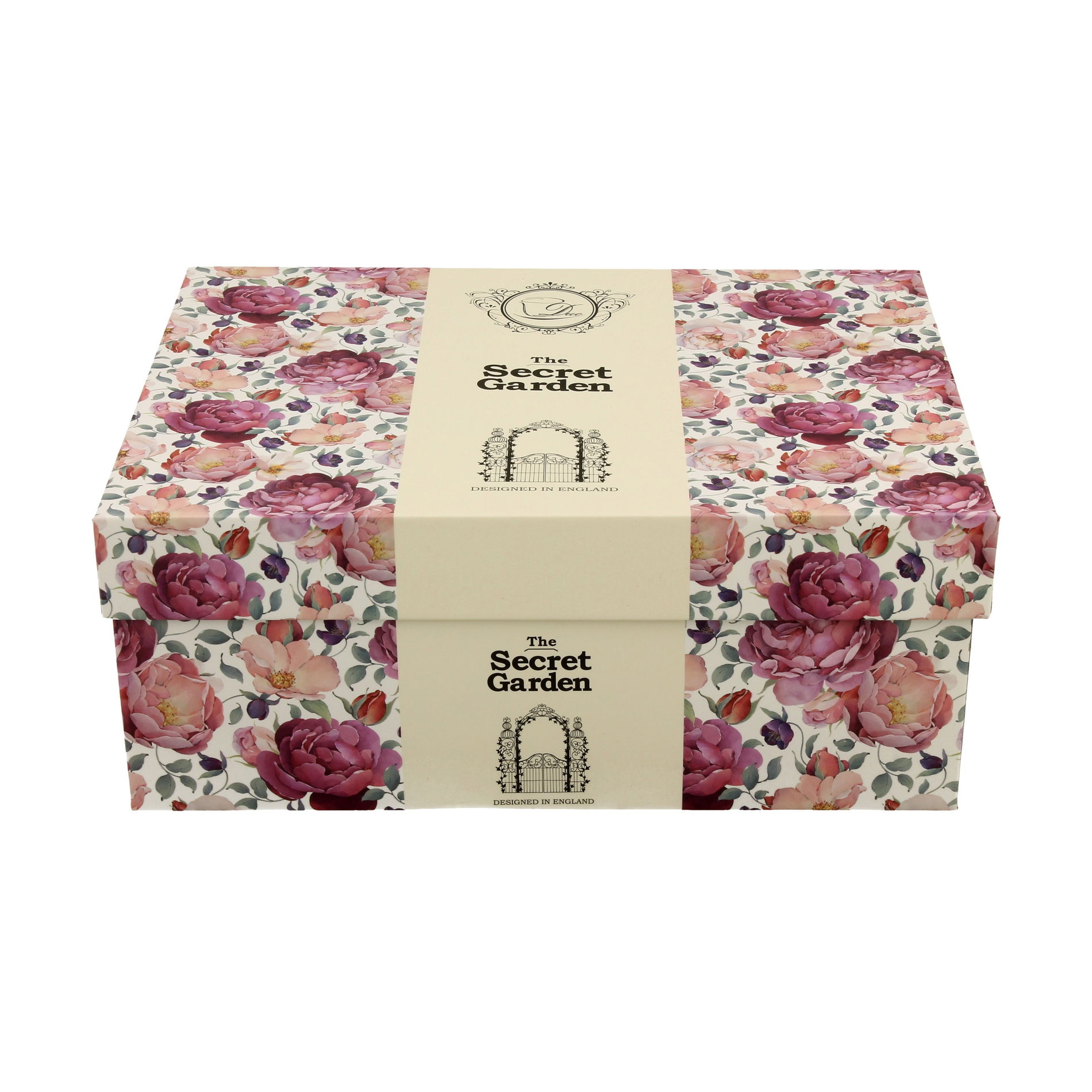 Porcelánové espresso šálky s tanierikmi DUO FLORAL EXCLUSIVE SPRING ROSES 100 ml 2 ks.