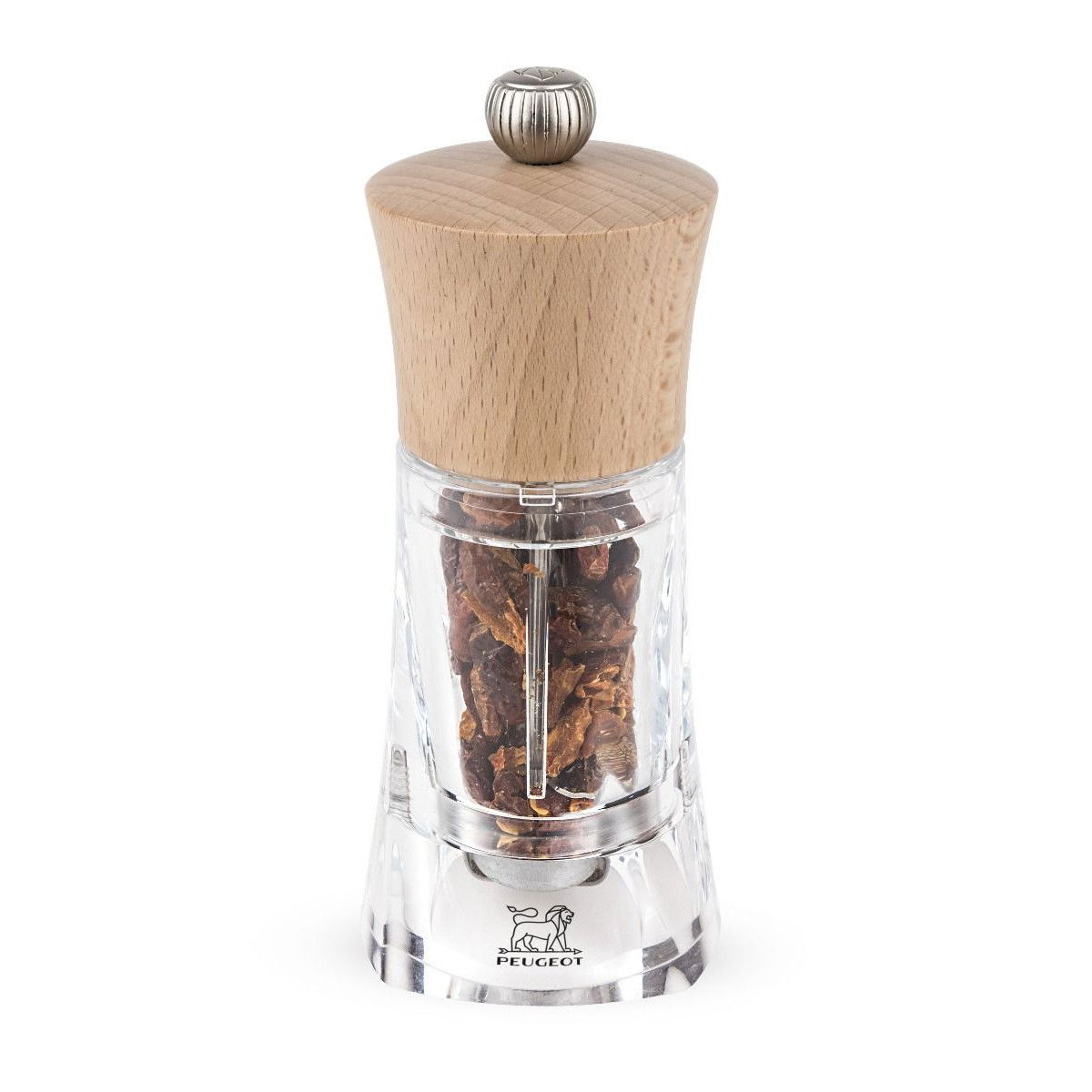 PEUGEOT Oleron 14 cm hnědý - akrylový mlýnek na chilli