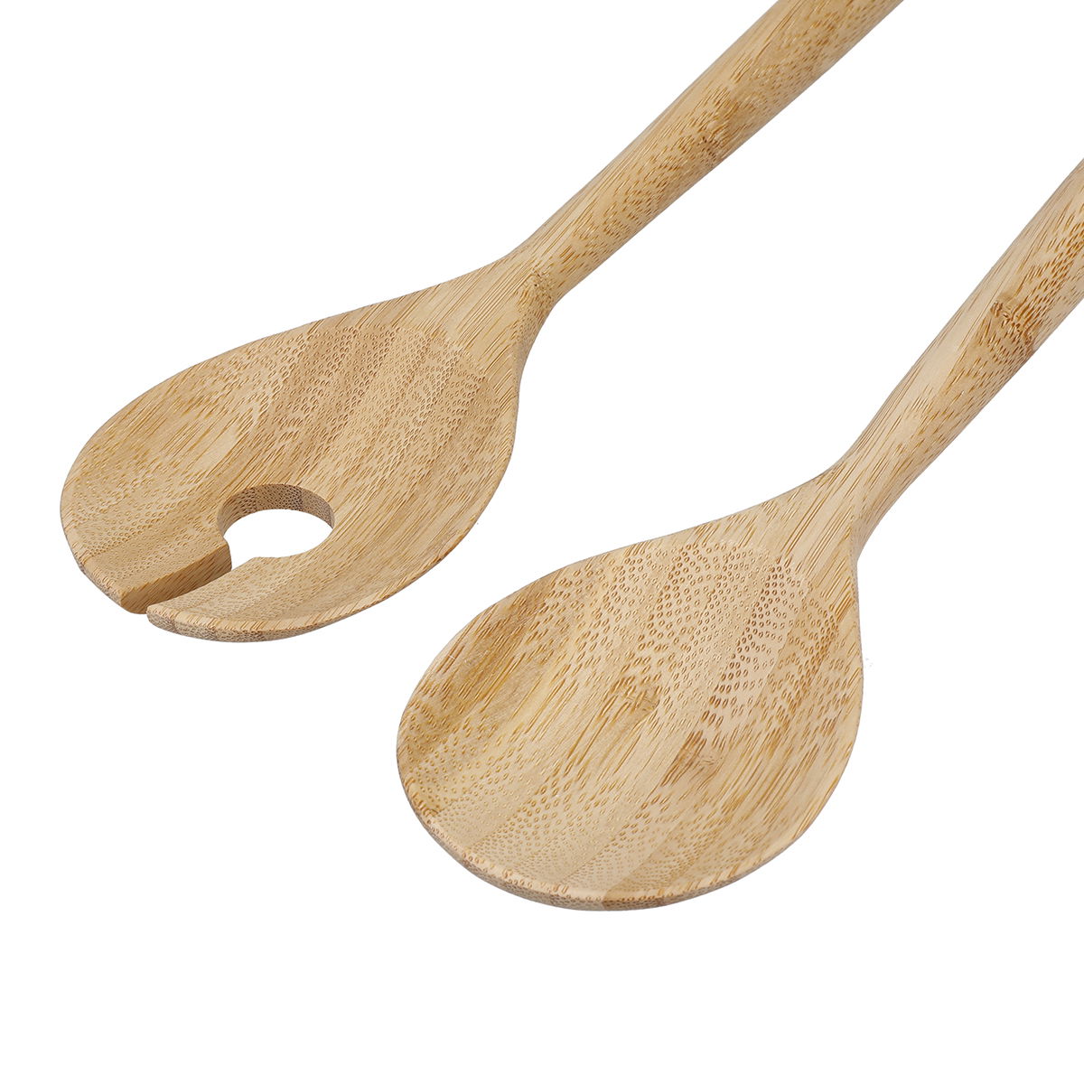 KITCHENAID Classic Bamboo 2 ks - lžíce / příbory na salát z bambusu
