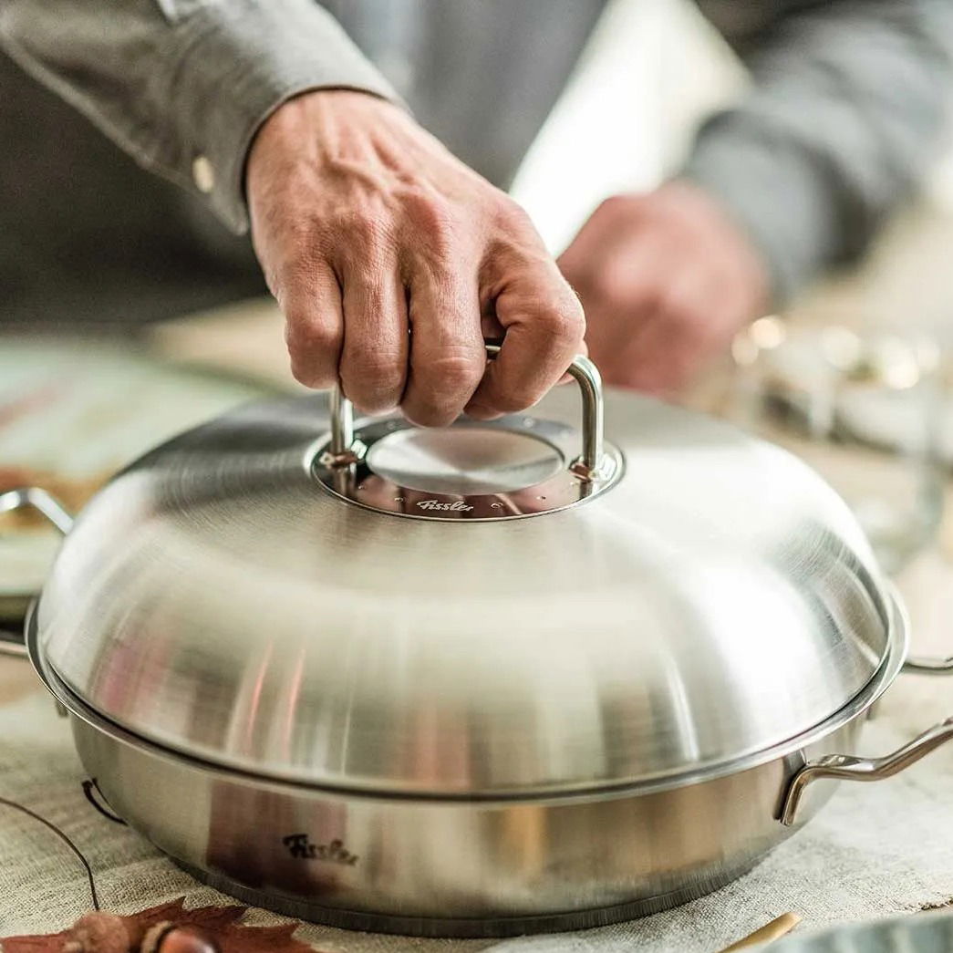 FISSLER Original Profi Collection 2.0 28 cm - pokrywka ze stali nierdzewnej FISSLER Original Profi Collection 2.0 28 cm - pokrywka ze stali nierdzewnej