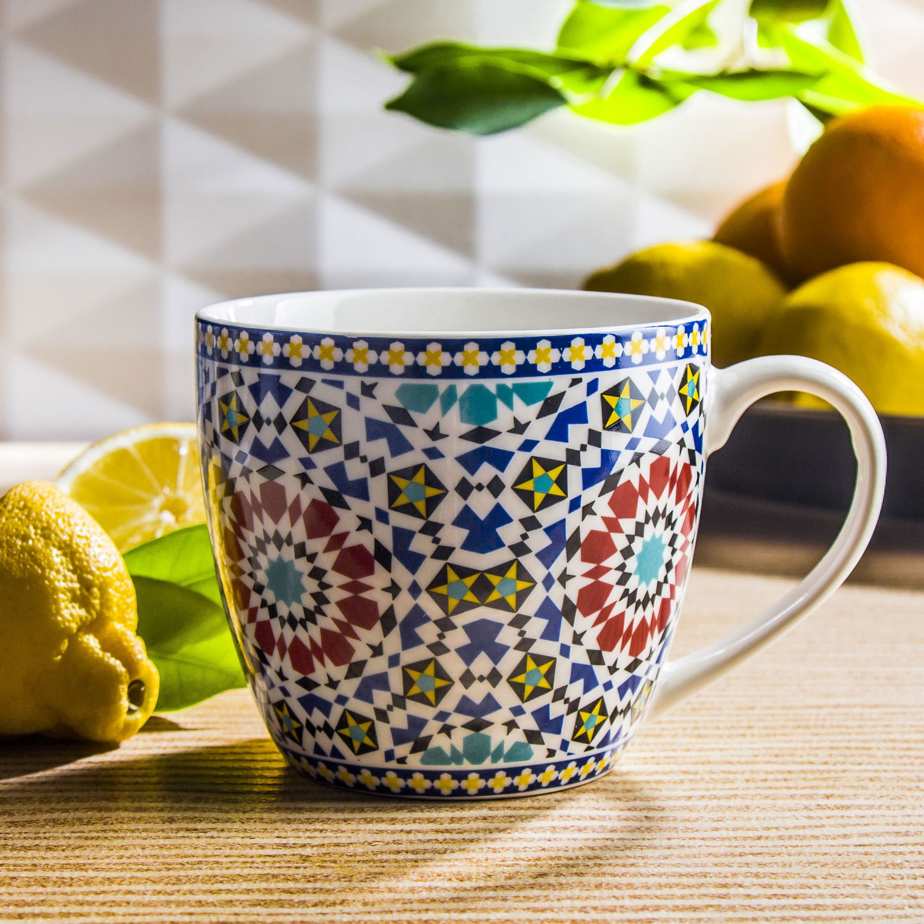 Porcelánový hrnek DUO MAROKO NEW vícebarevný 460 ml