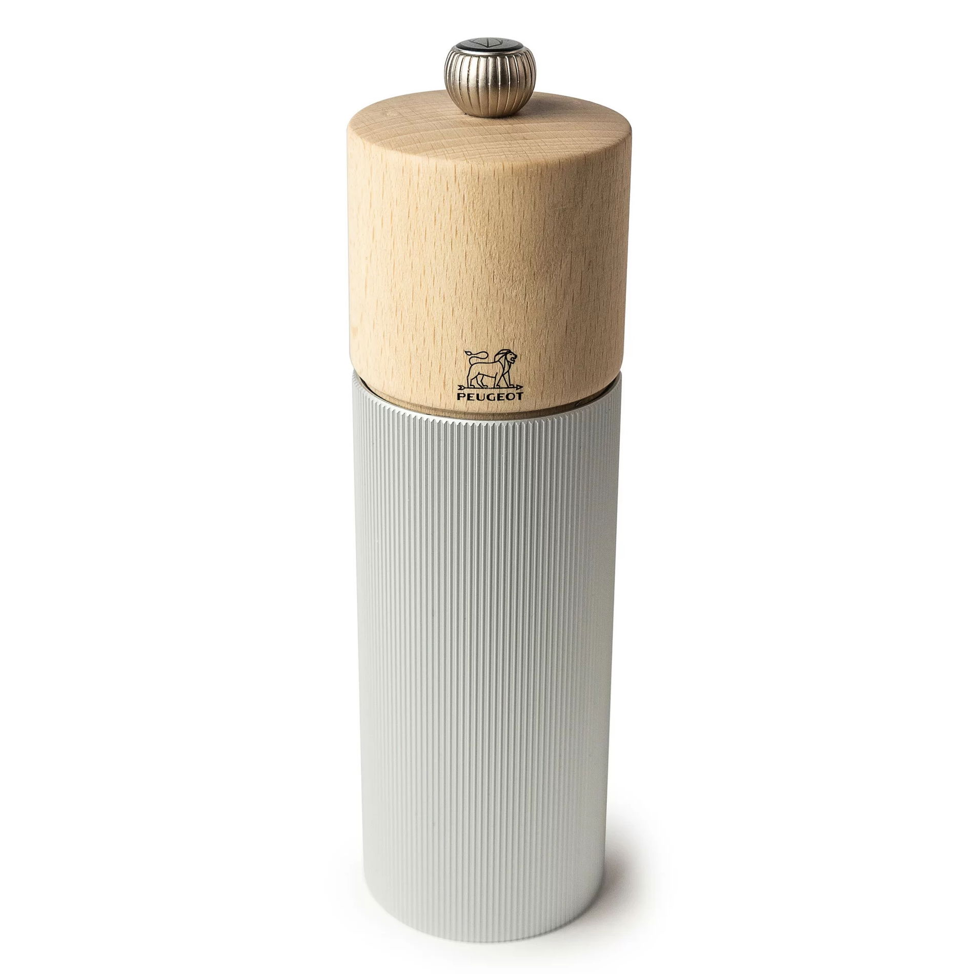PEUGEOT Natural Aluminium 18 cm - młynek do pieprzu aluminiowy ręczny