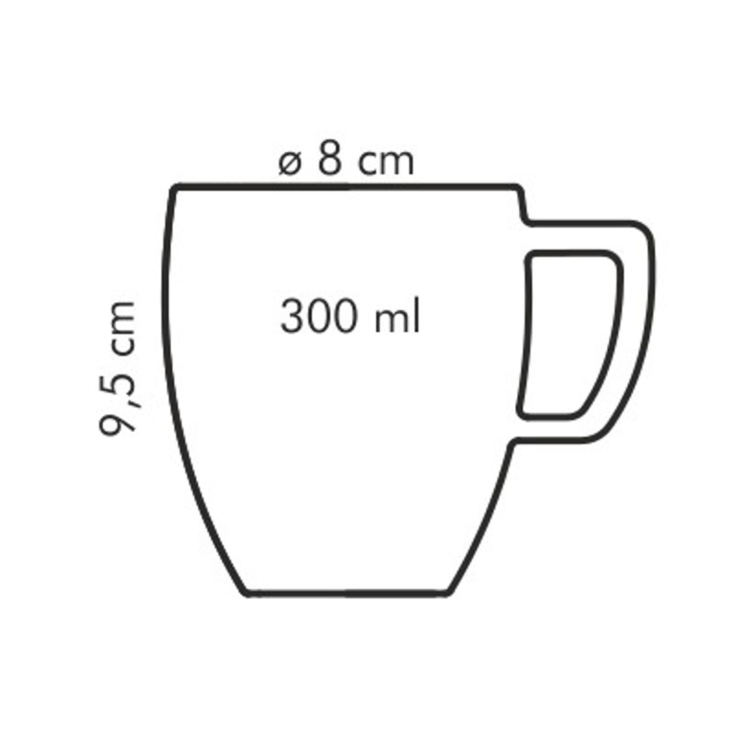 Porcelánový hrnek TESCOMA CREMA bílý 300 ml