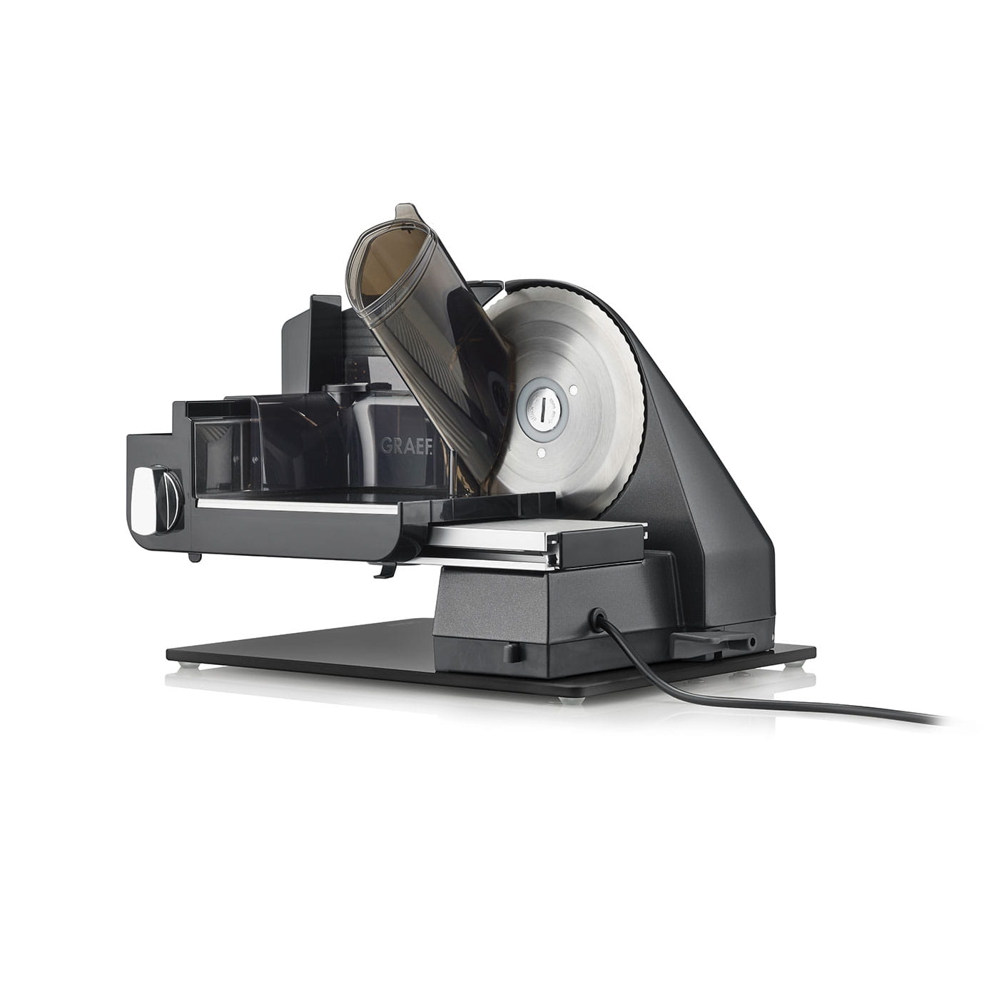 GRAEF Classic C95 170 W - elektrický nerezový krájač na chlieb a údeniny
