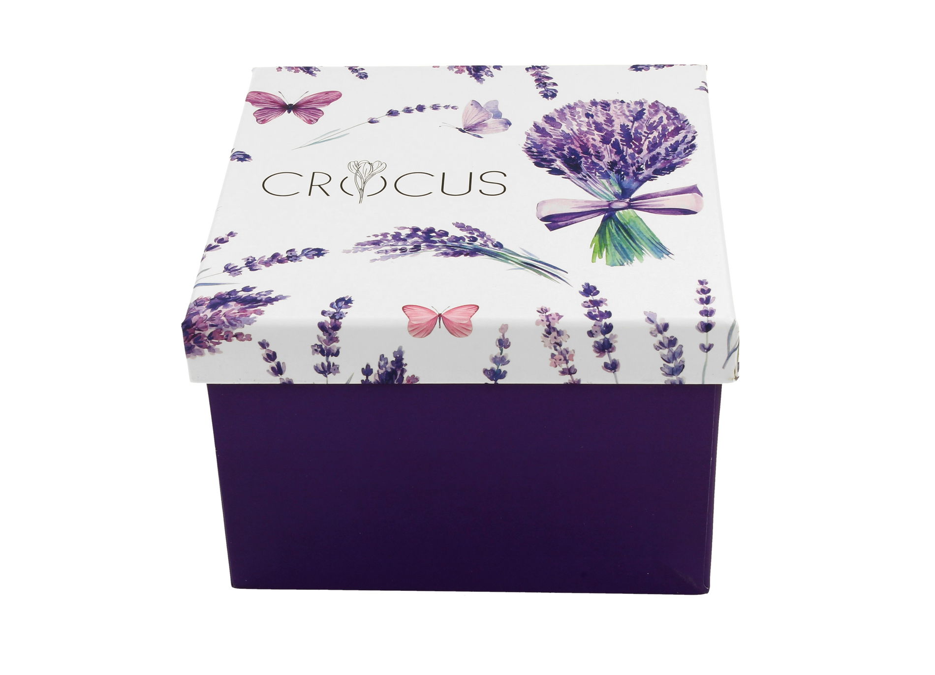 Porcelánový šálek na kávu a čaj s podšálkem DUO CROCUS VIOLET 250 ml