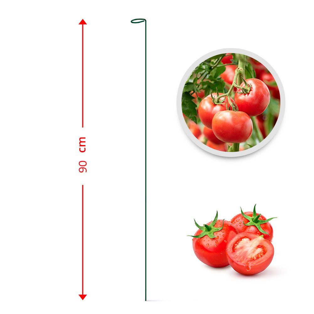 Kovová tyč na rajčata GREEN 90 cm