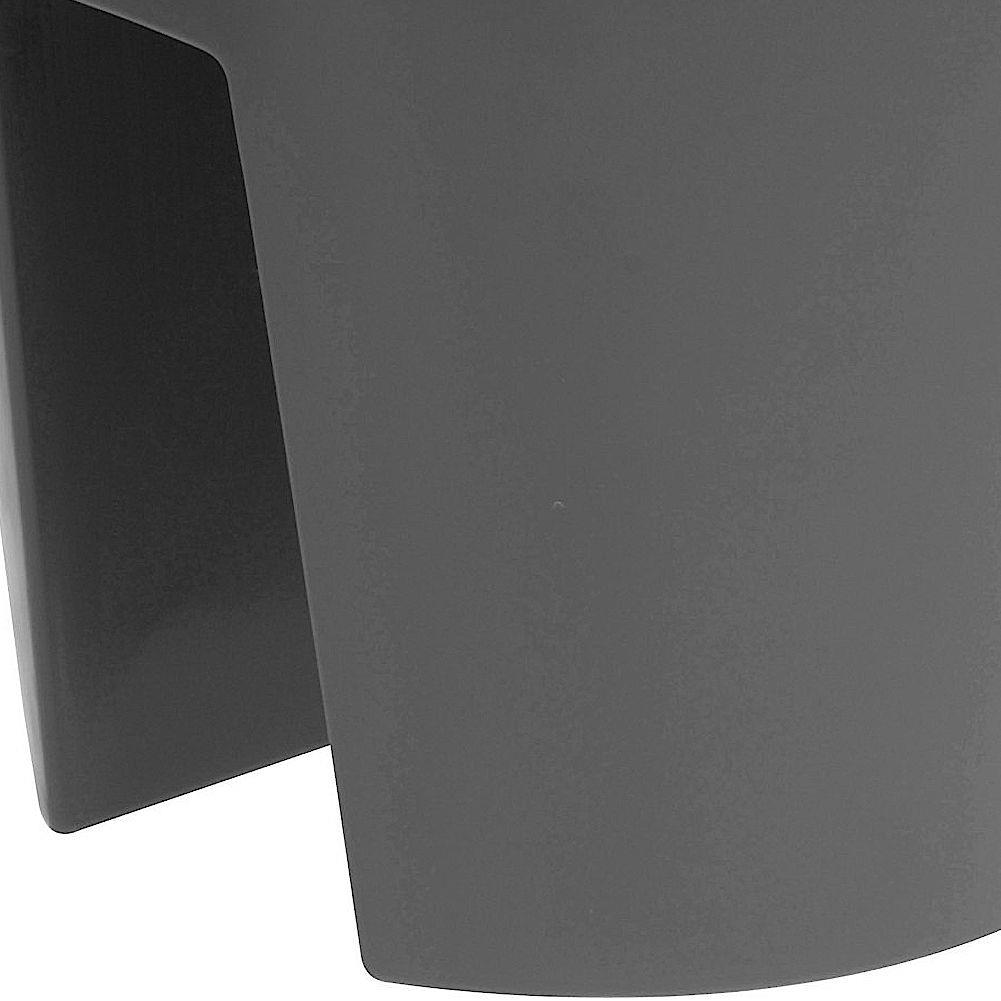 Květináč / Květináč na zábradlí BLACK 28 cm