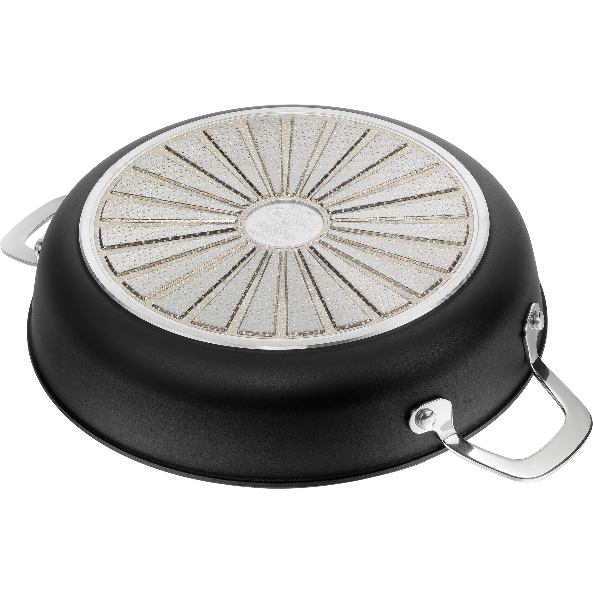 BALLARINI Alba Deep 24 cm - granitová nepriľnavá panvica s pokrievkou