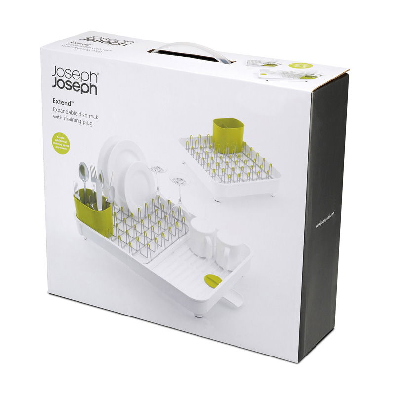 JOSEPH JOSEPH Extend 36,5 x 32 cm biela (85071) - sušiak na riad plastový rozťahovací