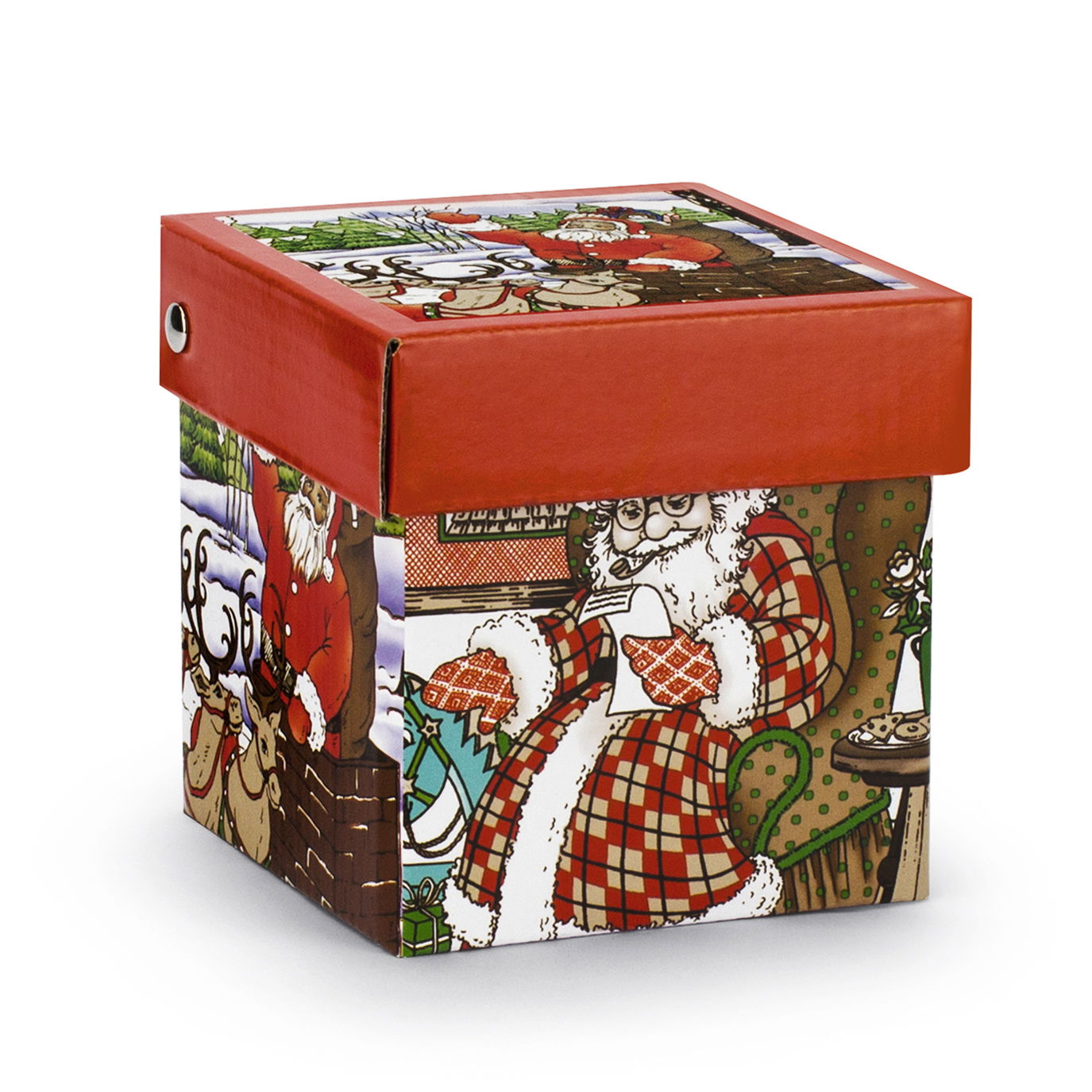 Vánoční porcelánový hrnek SANTA CLAUS červený 250 ml