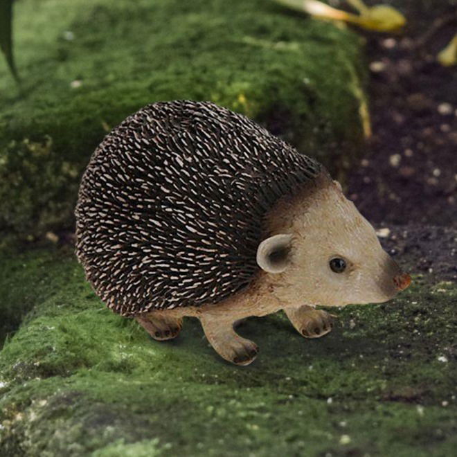 Soška záhradná z polystonu GARDEN HEDGEHOG 13 cm