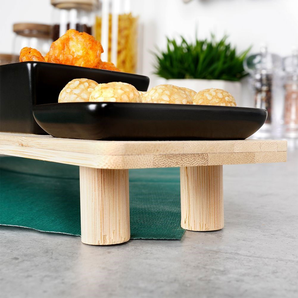 Misky na omáčky a občerstvenie keramické na podložke EXCELLENT HOUSEWARE 6 ks.