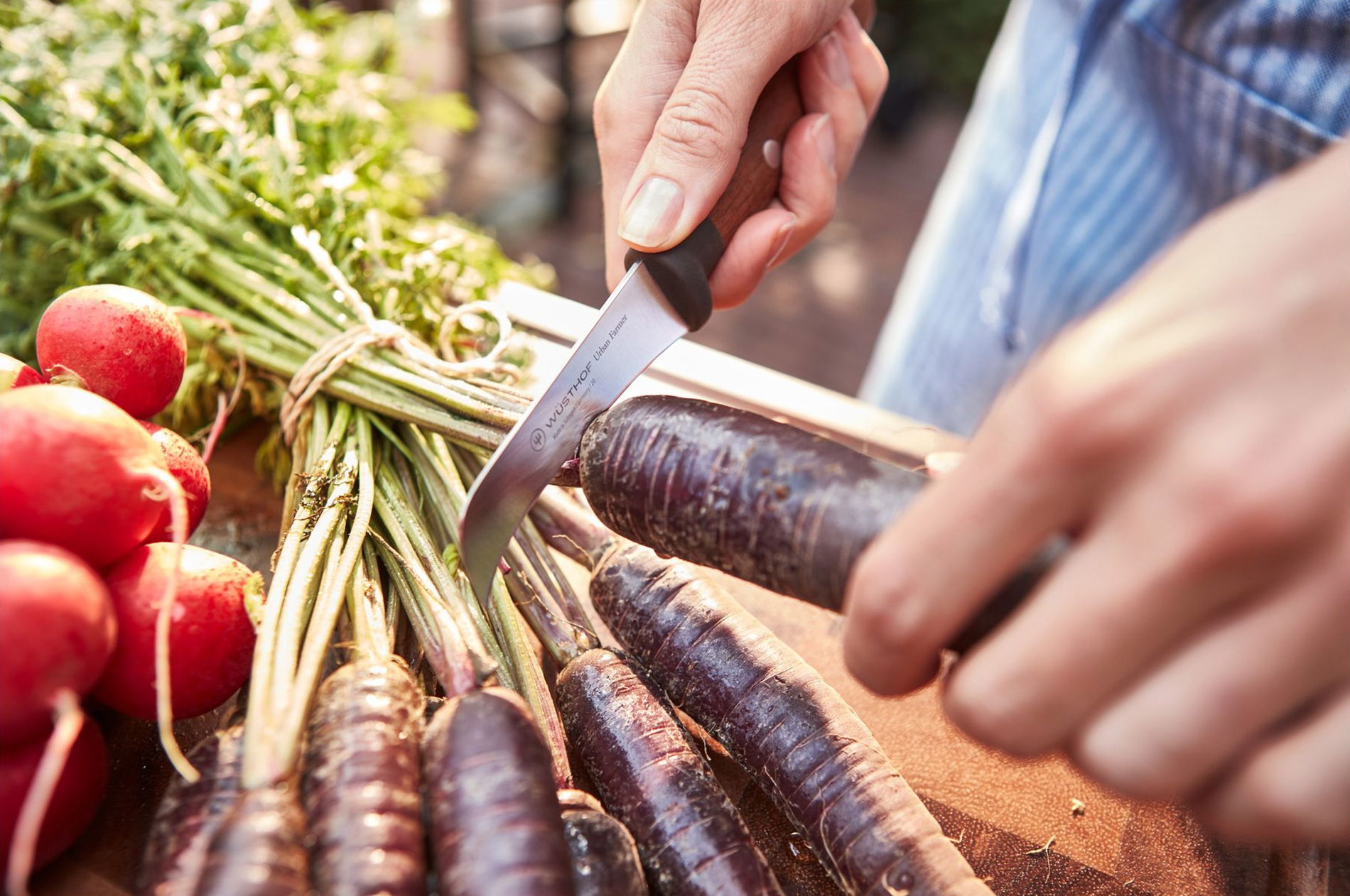 WUSTHOF Urban Farmer 8 cm - nôž na zeleninu a ovocie z nehrdzavejúcej ocele