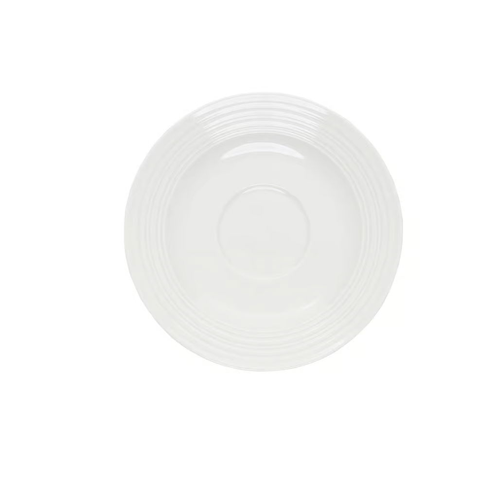 AMBITION Linea 220 ml 6 ks - porcelánové šálky na kávu a čaj so spodkami