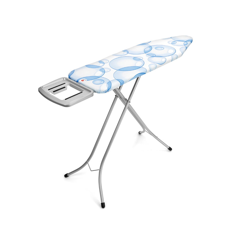 BRABANTIA Bubbles blue 124 x 38 cm - žehlicí prkno z nerezové oceli