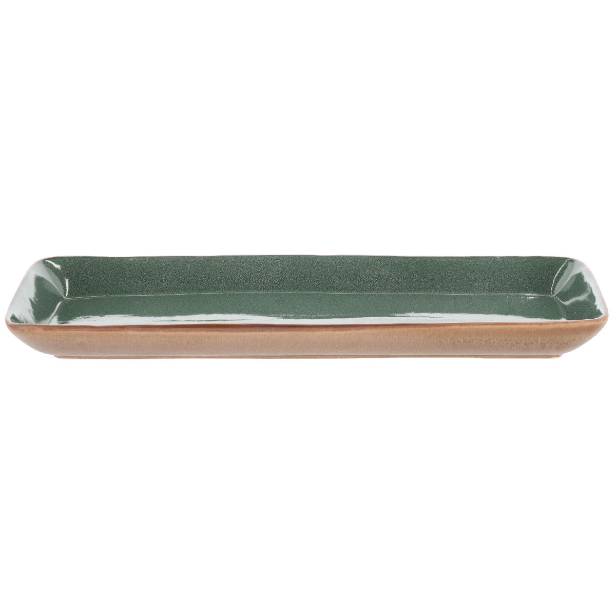 Talerz do serwowania przekąsek kamionkowy BITZ STONEWARE 38 x 14 cm