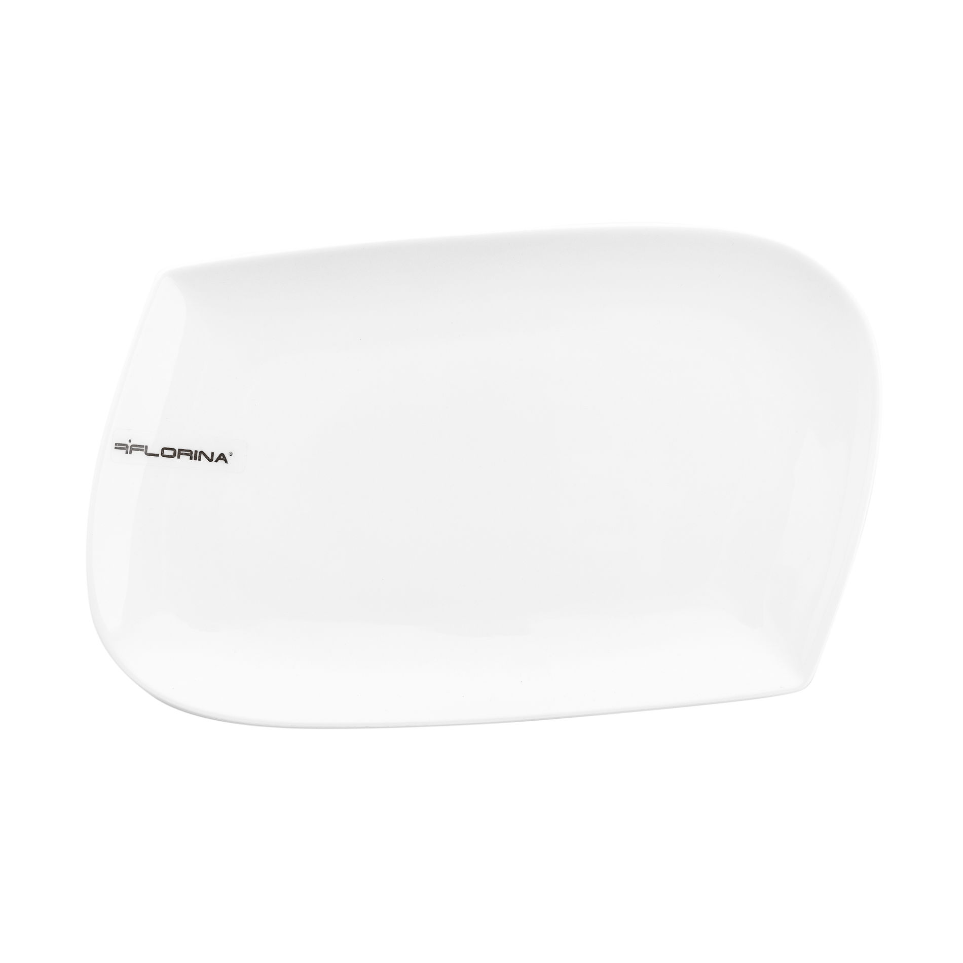 FLORINA Moss 32 x 20 cm ecru - półmisek porcelanowy