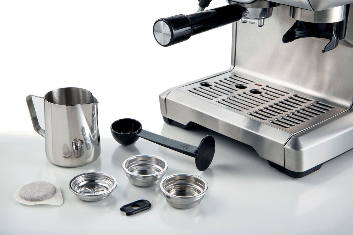 ARIETE Espresso Barista Specialista Max 1600 W - kávovar z nerezové oceli