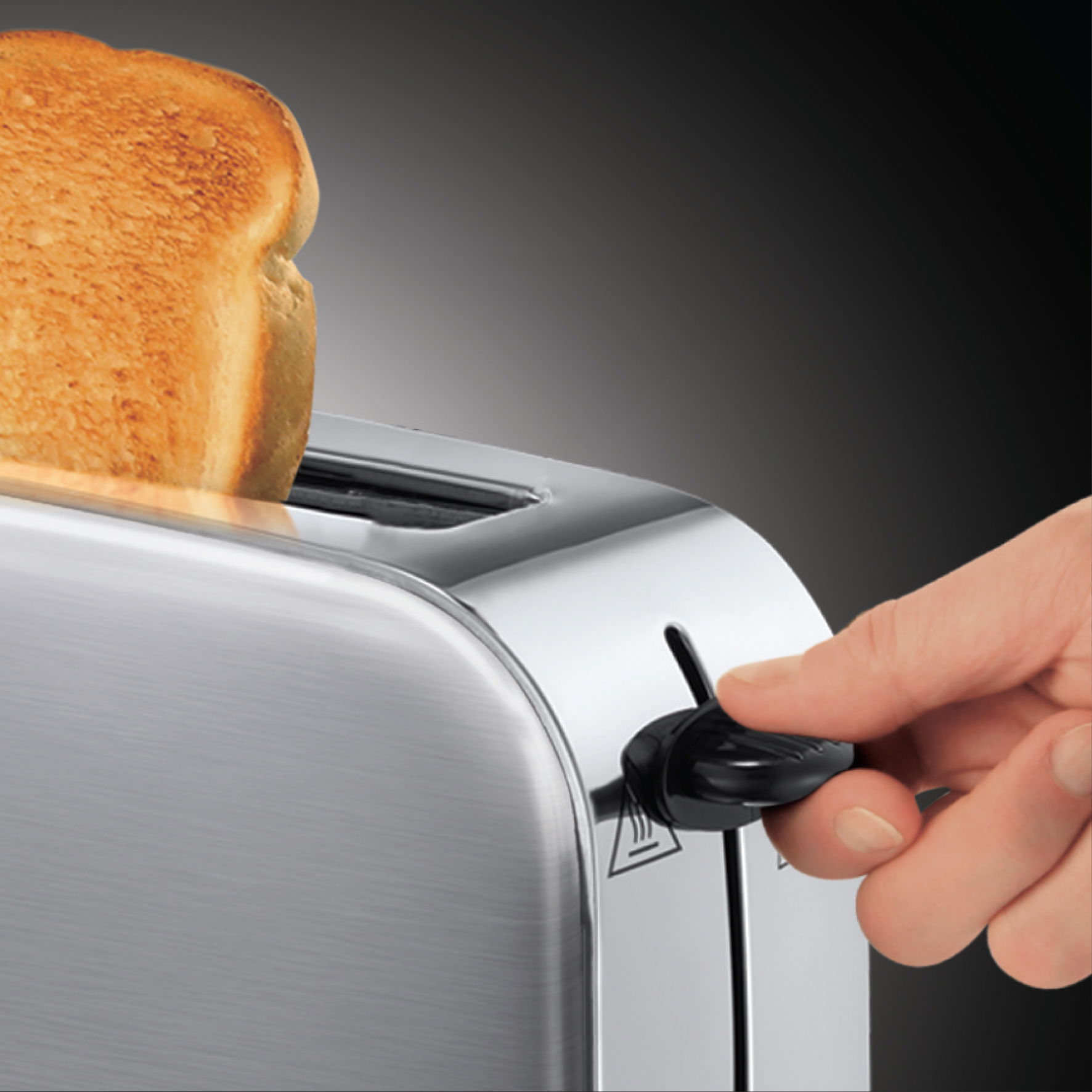 RUSSELL HOBBS Adventure Long Slot 1000 W – nerezový, elektrický toustovač/topinkovač