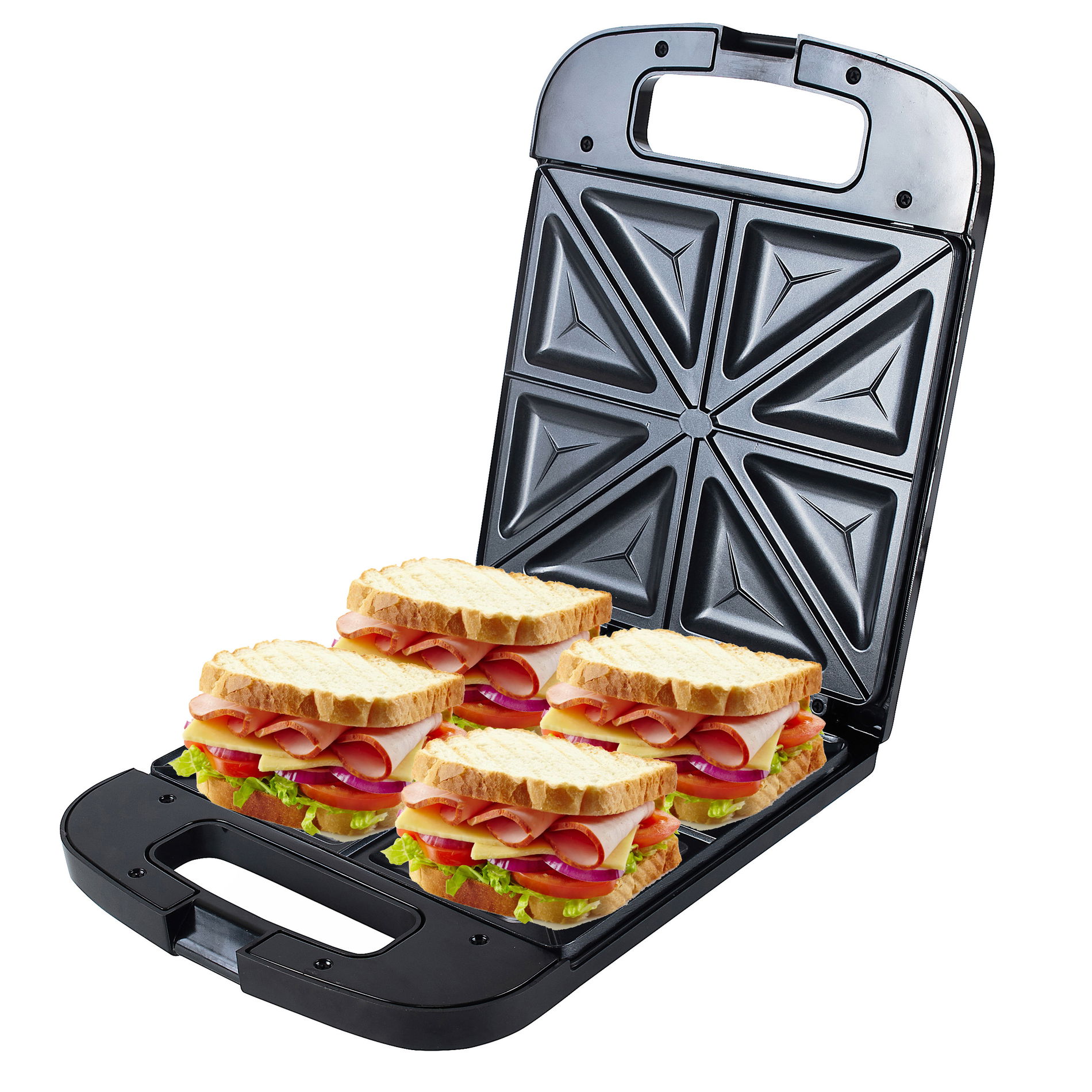 ADLER AD 3055 2000 W - elektrický hriankovač / toastovač na sendviče