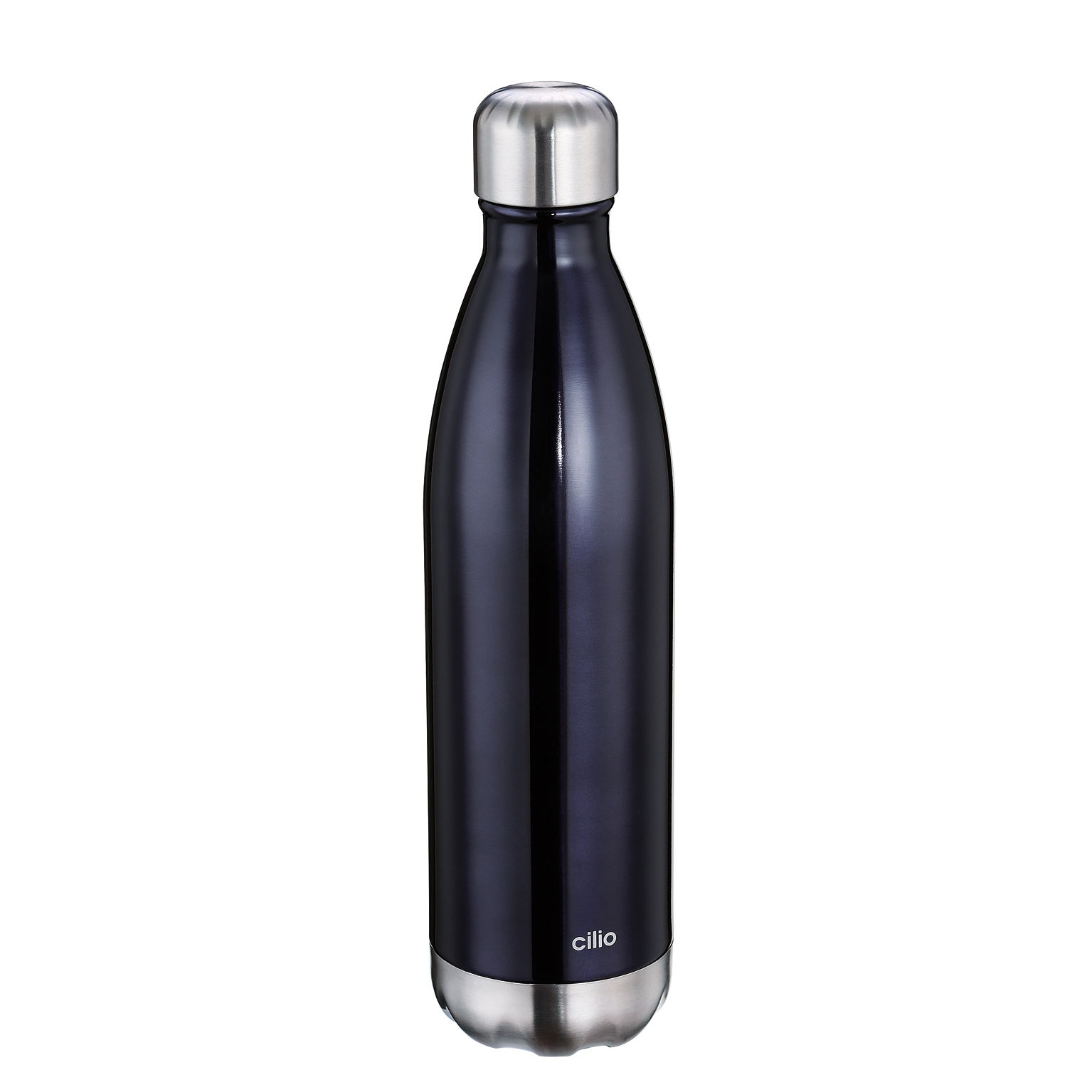 Ocelová termoska CILIO BOTTEL ELEGANTE černá 0,75 l