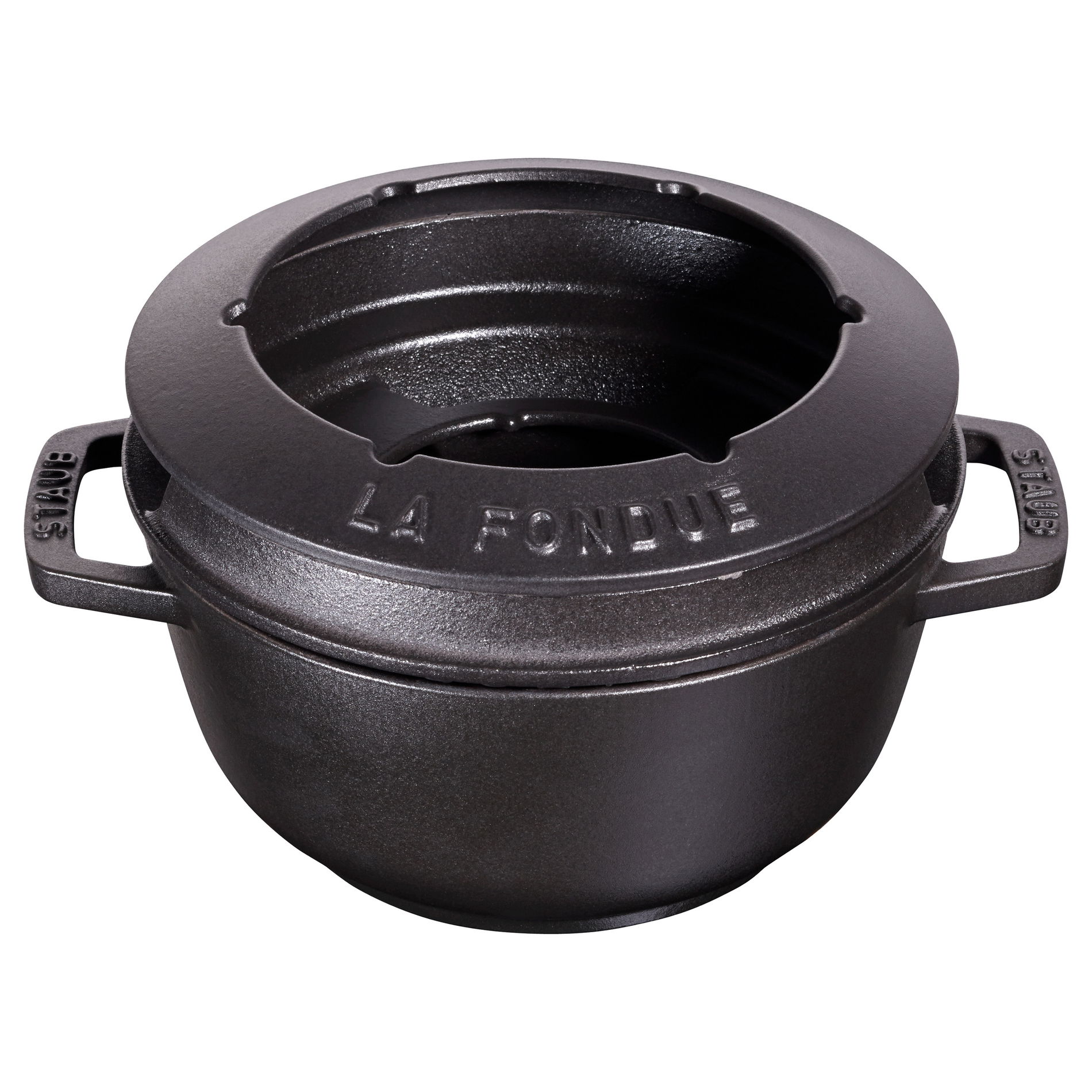STAUB Fondue 1,6 l - železný fondue set