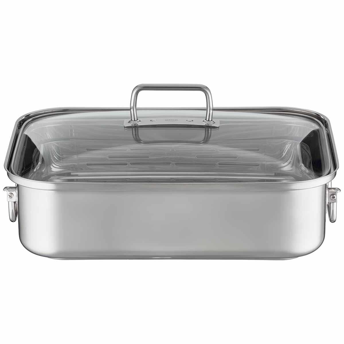ROESLE Expertiso 6,5 l - nerezový kastrol s poklicí a vložkou pro vaření na páře