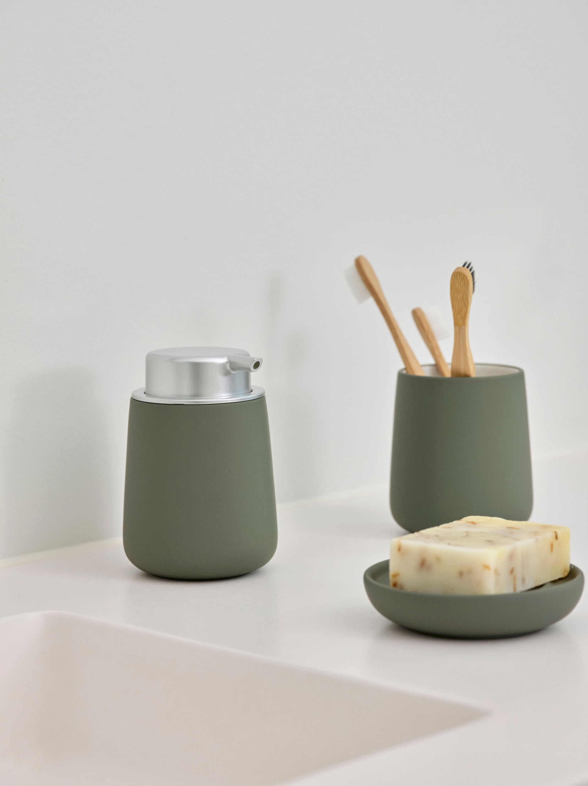 ZONE DENMARK Nova One - porcelánový hrníček na zubní kartáčky