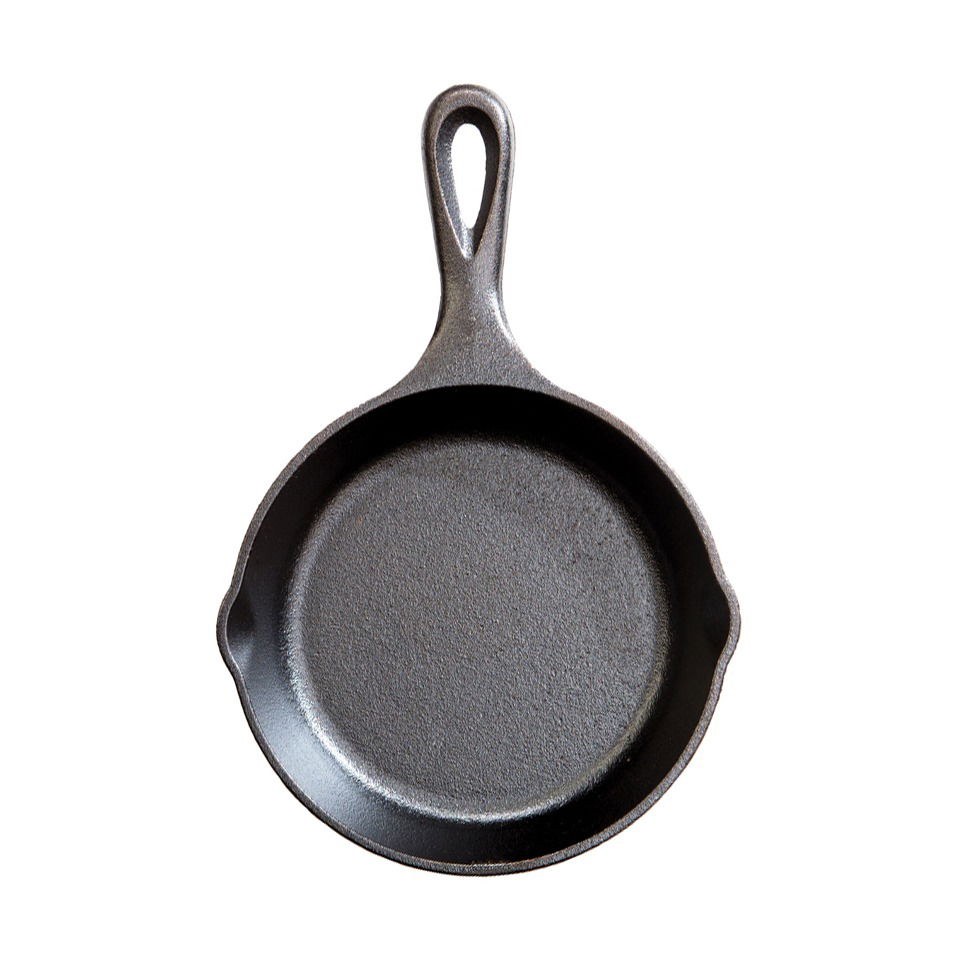 Patelnia żeliwna LODGE SEMI DI GHISA MAŁA CZARNA 12 cm