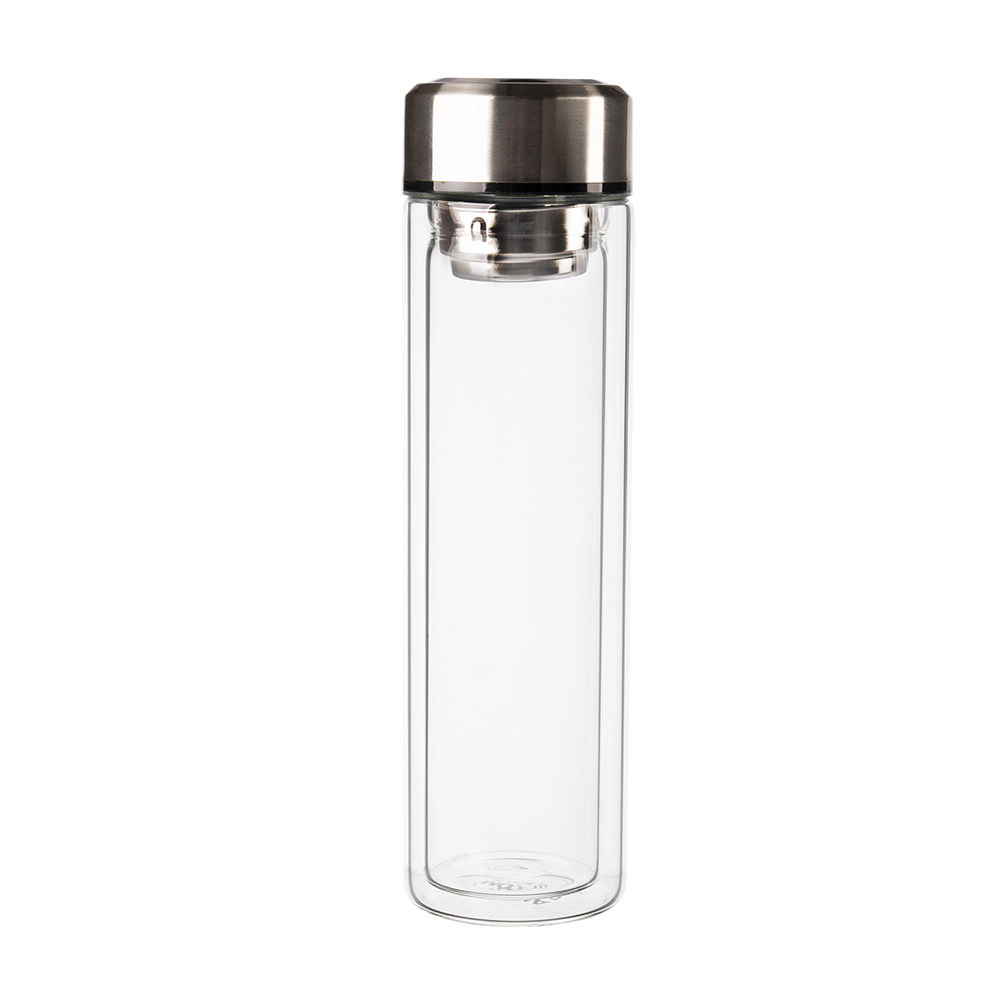 Skleněná termoska s čajovým infuzerem 0,4 l