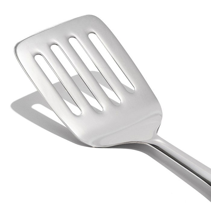 OXO Steel 33 cm - dierkovaná kuchynská lopatka z nehrdzavejúcej ocele