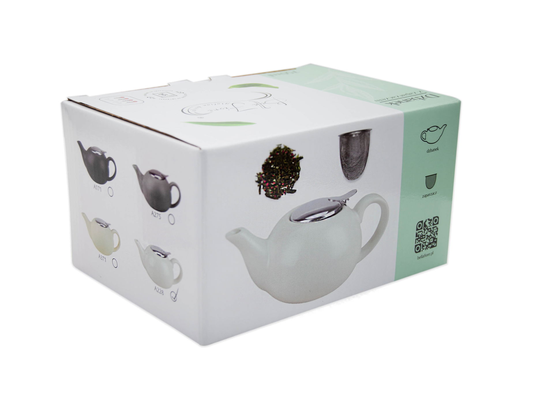 Keramický čajový konvička s infuzérem BELLA FIORE 0,75 l