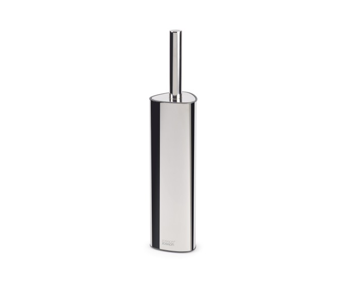 JOSEPH JOSEPH Easy Dtore Luxe Flex 360 - szczotka do wc z pojemnikiem ze stali nierdzewnej