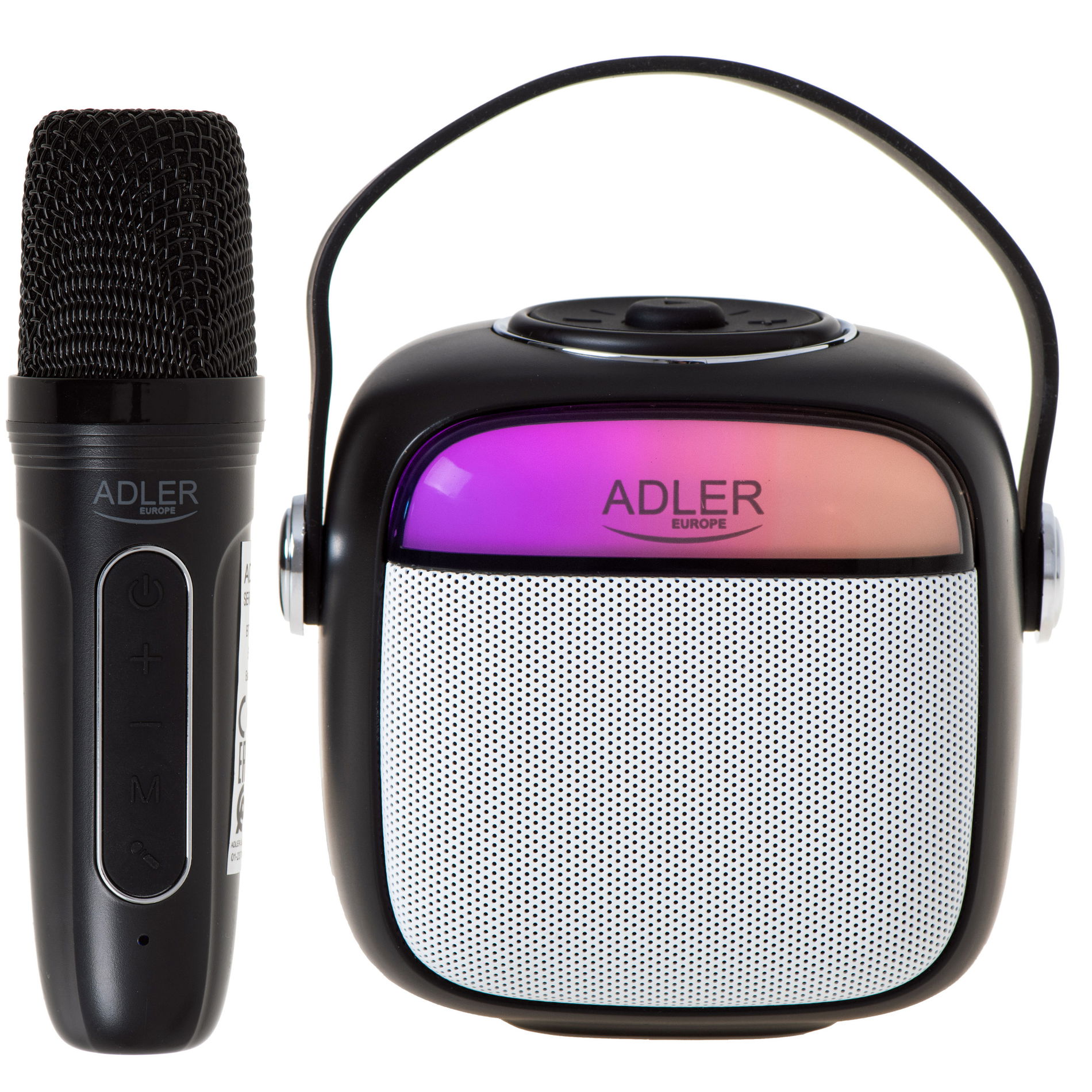 Adler AD 1199 - karaoke reproduktor s mikrofónom