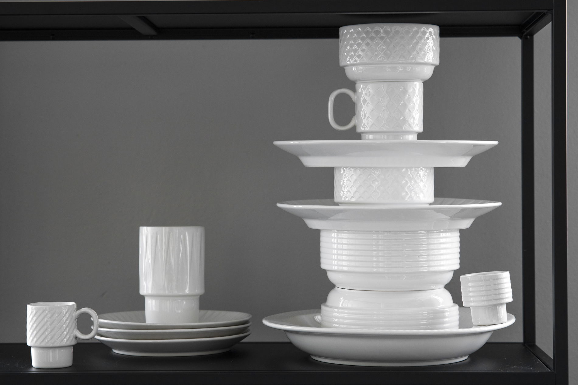 SAGAFORM Coffee And More Line 17 cm biela - miska / keramická miska na šalát