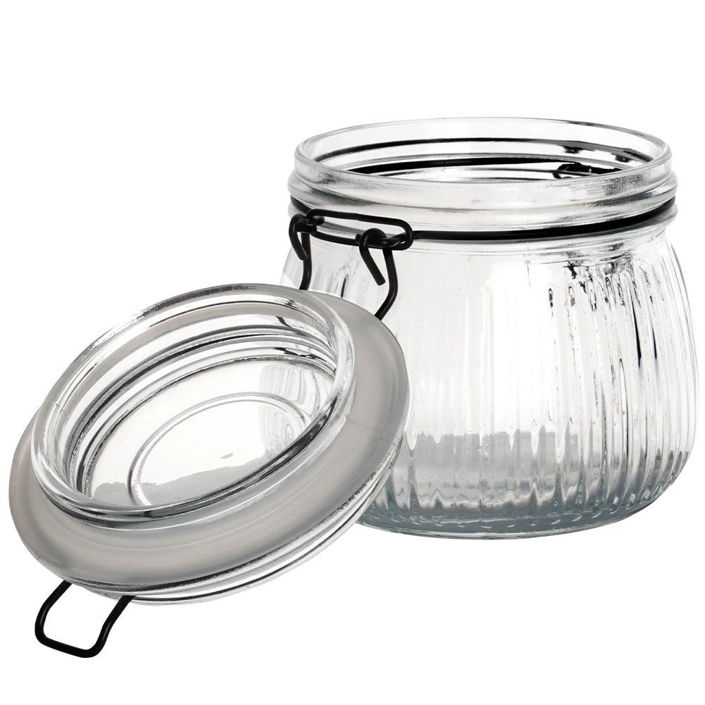 Słoik na ciastka szklany z pokrywką EXCELLENT HOUSEWARE 0,5 l