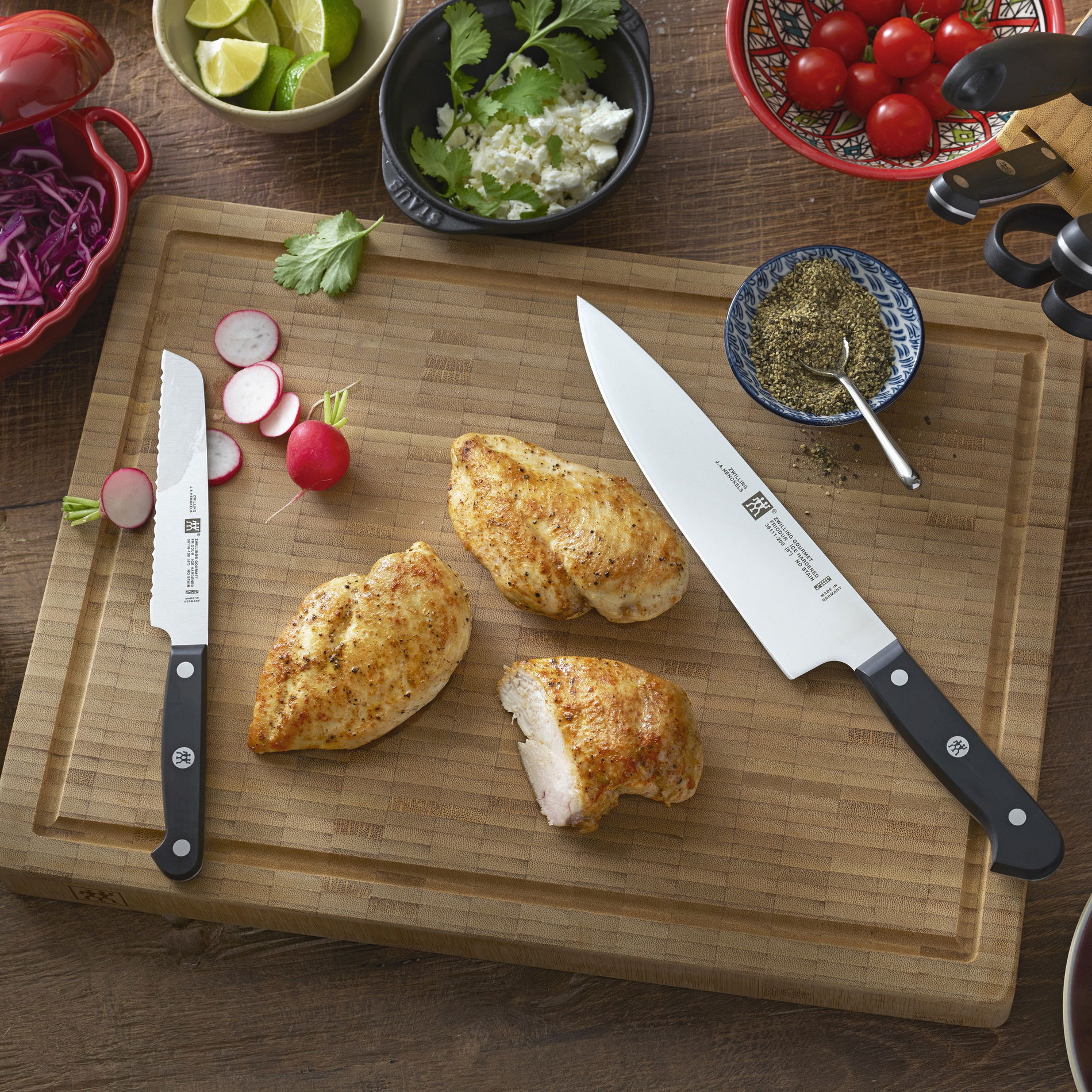ZWILLING Gourmet 13 cm - univerzální kuchyňský nůž z nerezové oceli