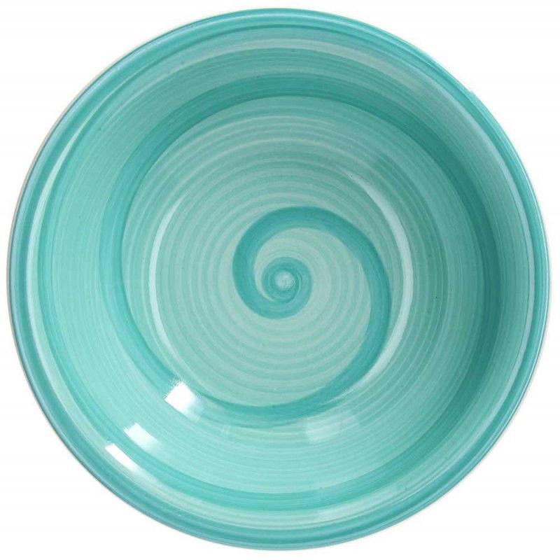 TOGNANA Spin 20 cm - talerz obiadowy głęboki kamionkowy
