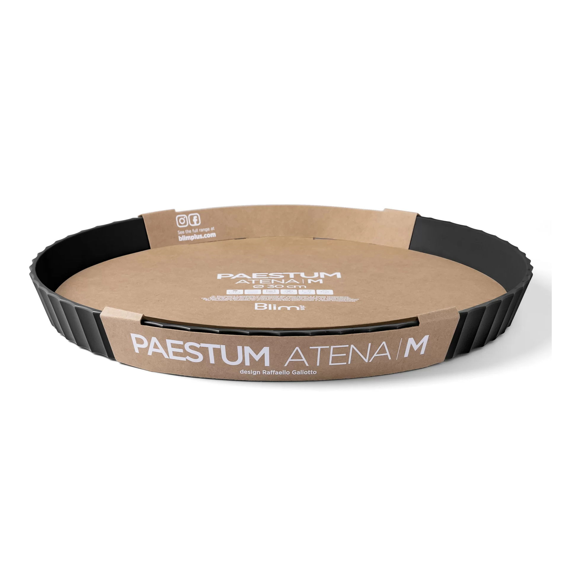 BLIM+ Paestum Atena 30 cm - talerz do serwowania przekąsek