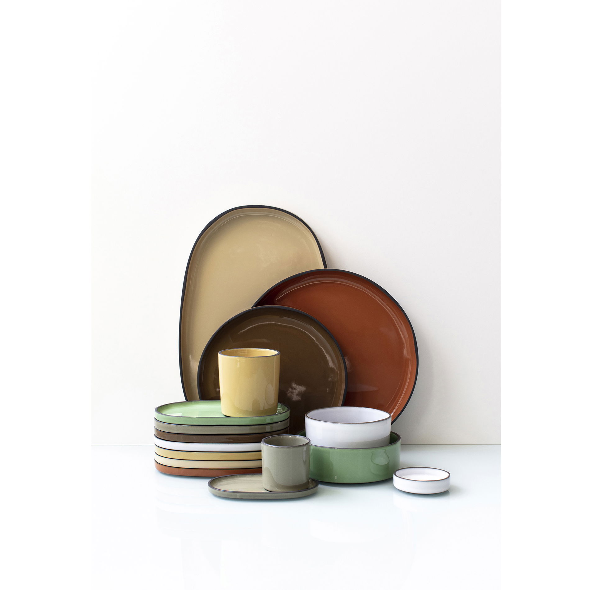 REVOL Caractere Chmura 18 x 11 cm - talerzyk / spodek porcelanowy