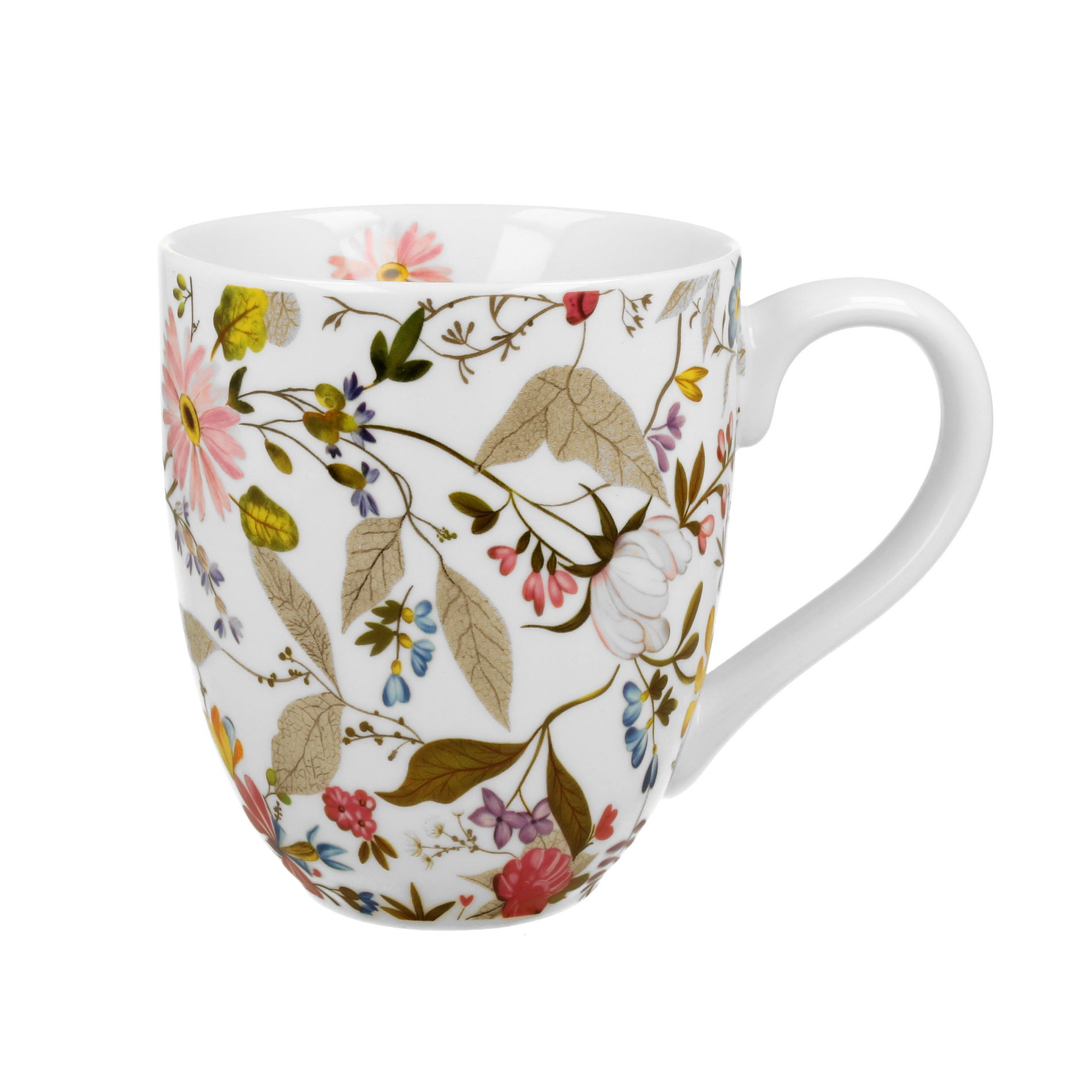 Porcelánový hrnček DUO ART GALLERY WHITE BY WILLIAM KILBURN 1000 ml