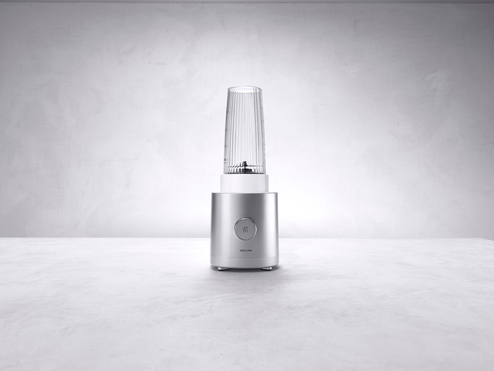 ZWILLING Enfinigy 600 w strieborný - koktailový / kuchynský mixér s tritanovým pohárom