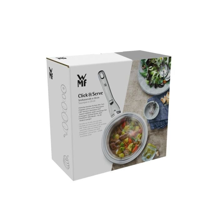 WMF Click and Serve 2,7 l - rondel / garnek ze stali nierdzewnej bez rączki