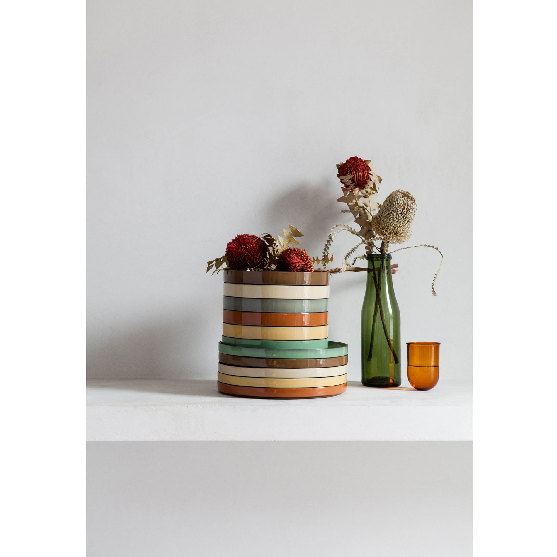 REVOL Caractere Kardamon 23 cm - talerz obiadowy płytki porcelanowy