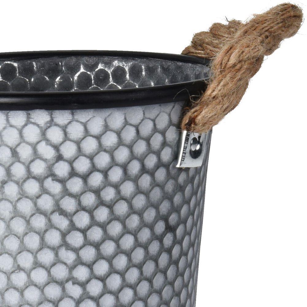 Kovová kvetináč / Obal na kvety 26 cm