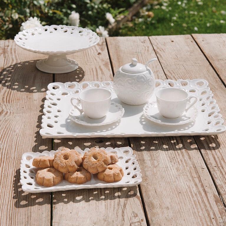 LA PORCELLANA BIANCA Valentino 31 x 22 cm - półmisek porcelanowy