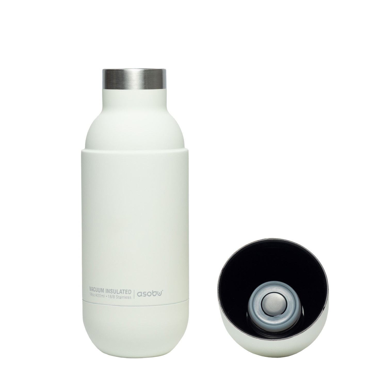 ASOBU ORB White 0,42 l - termoska z nerezovej ocele