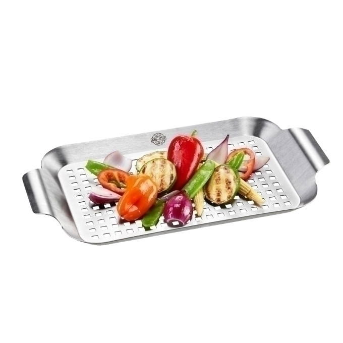 GEFU Vegetables 33 x 18,7 cm - ocelový grilovací koš