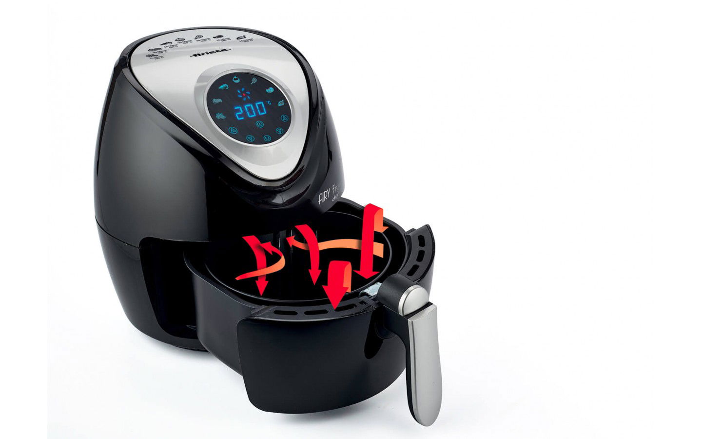 ARIETE 4616 Air Fryer 1300 W černá - fritéza bez tuku