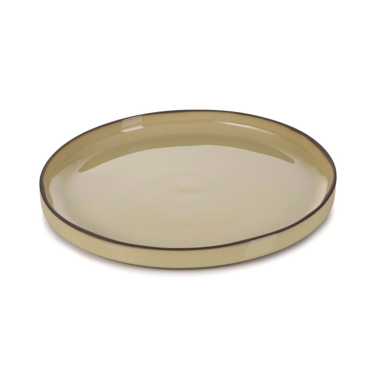 Plochý tanier 21 cm muškátový oriešok CARACTERE - REVOL (novinka)